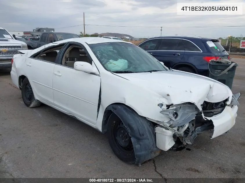 2005 Toyota Camry Le VIN: 4T1BE32K05U404101 Lot: 40180722