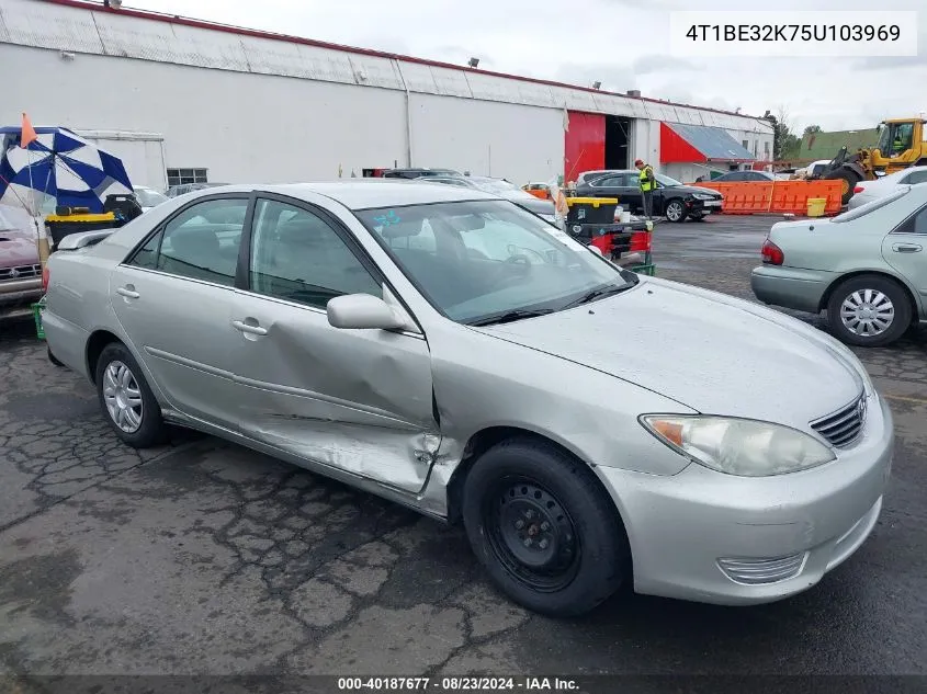 2005 Toyota Camry Le VIN: 4T1BE32K75U103969 Lot: 40187677