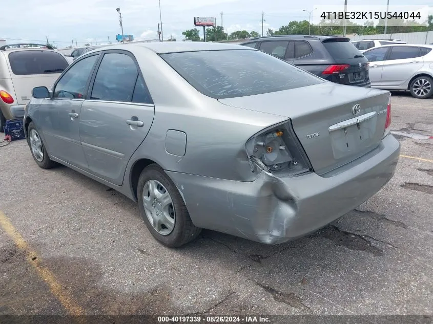 2005 Toyota Camry Le VIN: 4T1BE32K15U544044 Lot: 40197339