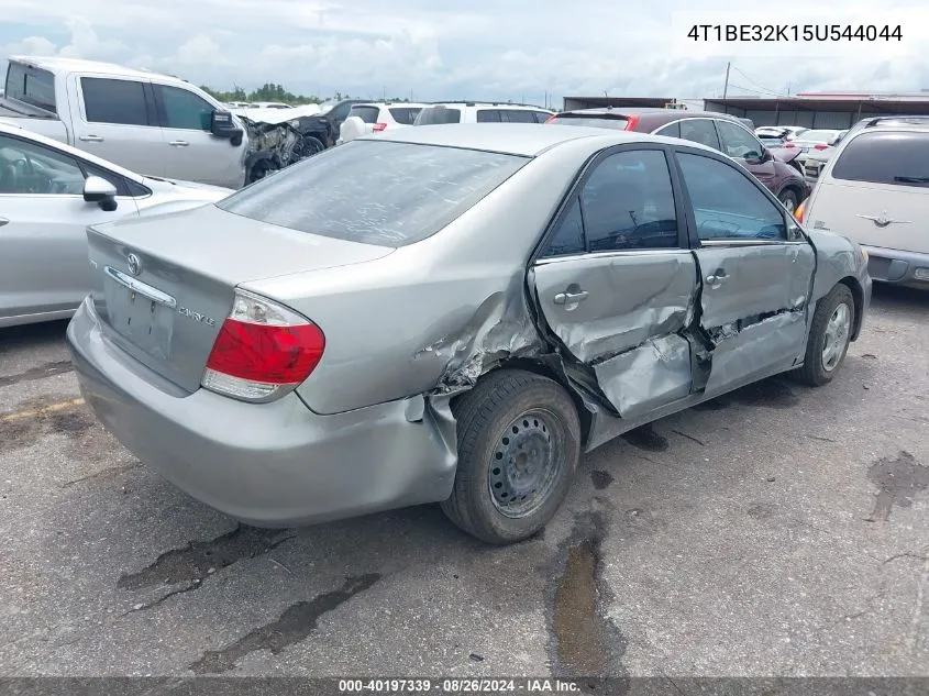 2005 Toyota Camry Le VIN: 4T1BE32K15U544044 Lot: 40197339