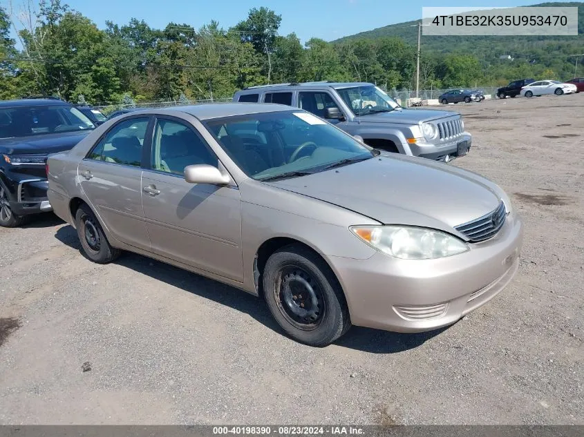 2005 Toyota Camry Le VIN: 4T1BE32K35U953470 Lot: 40198390