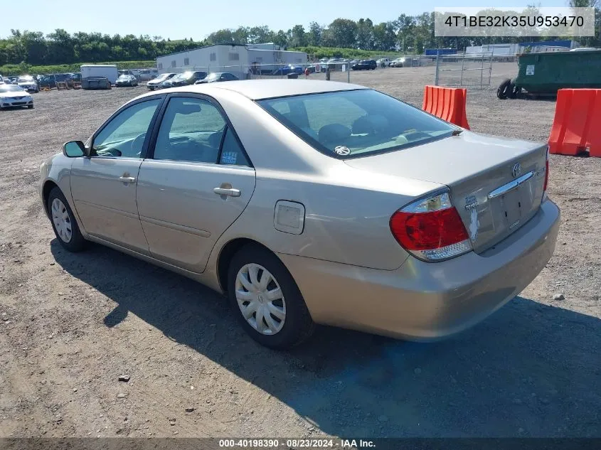 2005 Toyota Camry Le VIN: 4T1BE32K35U953470 Lot: 40198390