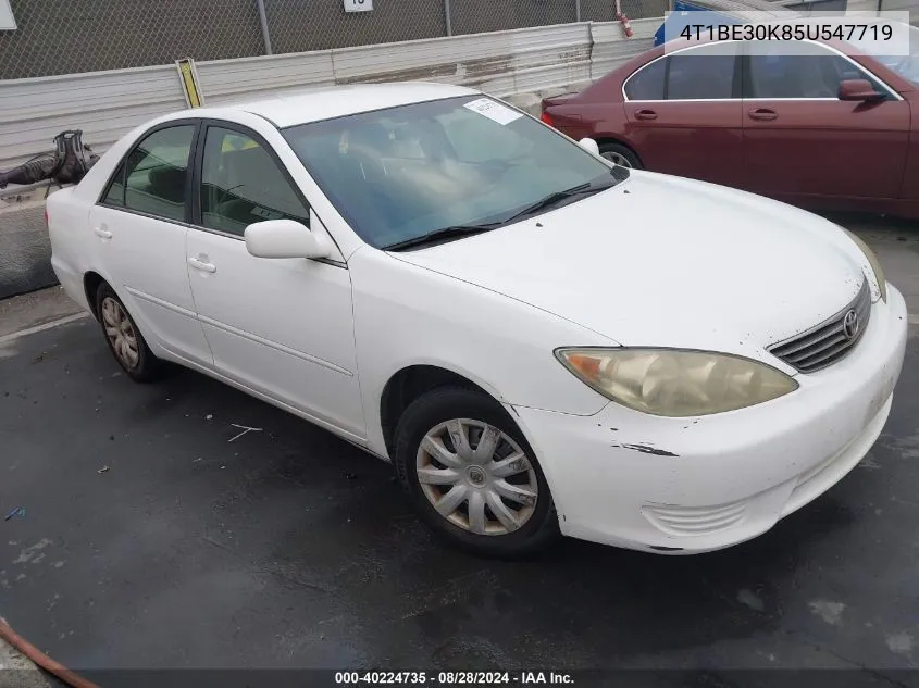 2005 Toyota Camry Le VIN: 4T1BE30K85U547719 Lot: 40224735