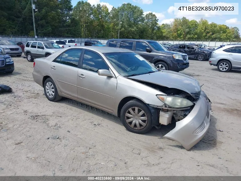 4T1BE32K85U970023 2005 Toyota Camry Le