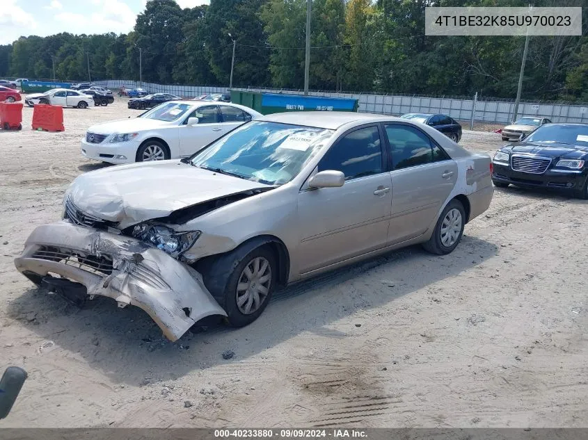 2005 Toyota Camry Le VIN: 4T1BE32K85U970023 Lot: 40233880