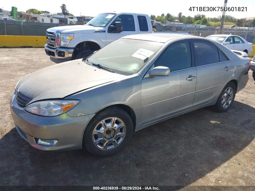 2005 Toyota Camry Se VIN: 4T1BE30K75U601821 Lot: 40236939