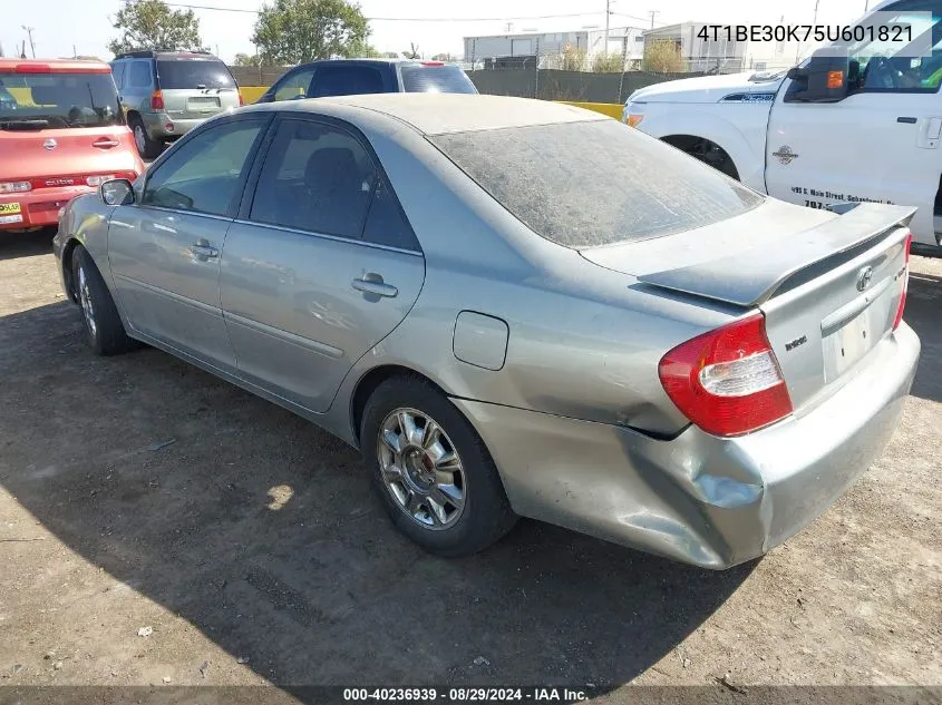 2005 Toyota Camry Se VIN: 4T1BE30K75U601821 Lot: 40236939