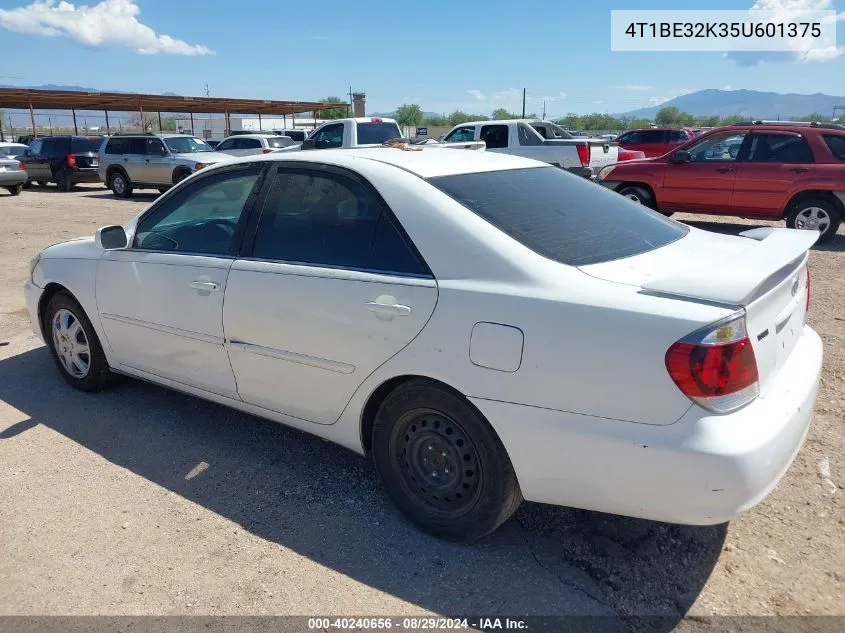 4T1BE32K35U601375 2005 Toyota Camry Se