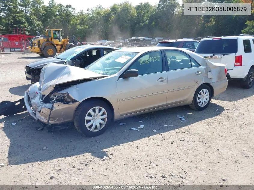 2005 Toyota Camry Le VIN: 4T1BE32K35U006879 Lot: 40265455