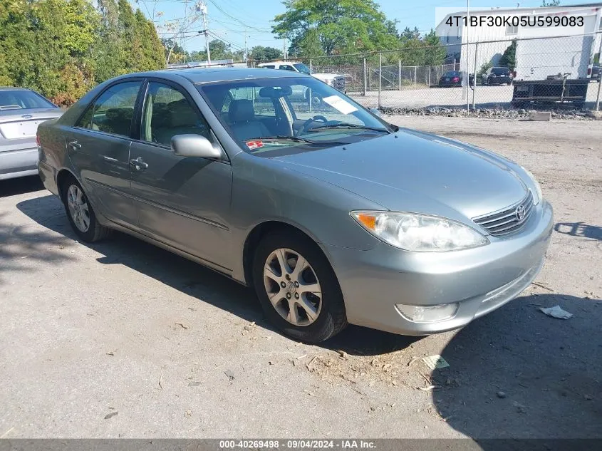 2005 Toyota Camry Xle V6 VIN: 4T1BF30K05U599083 Lot: 40269498