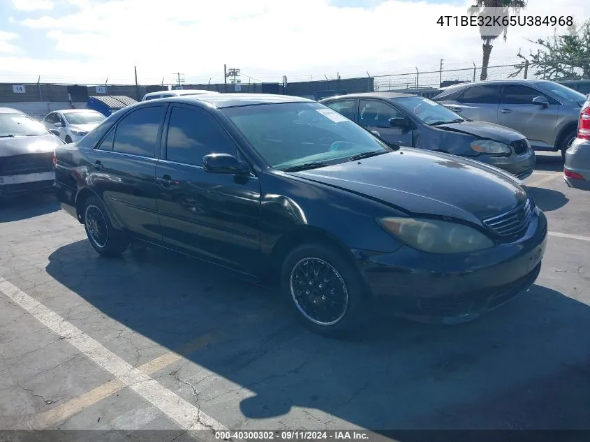 2005 Toyota Camry Le VIN: 4T1BE32K65U384968 Lot: 40300302