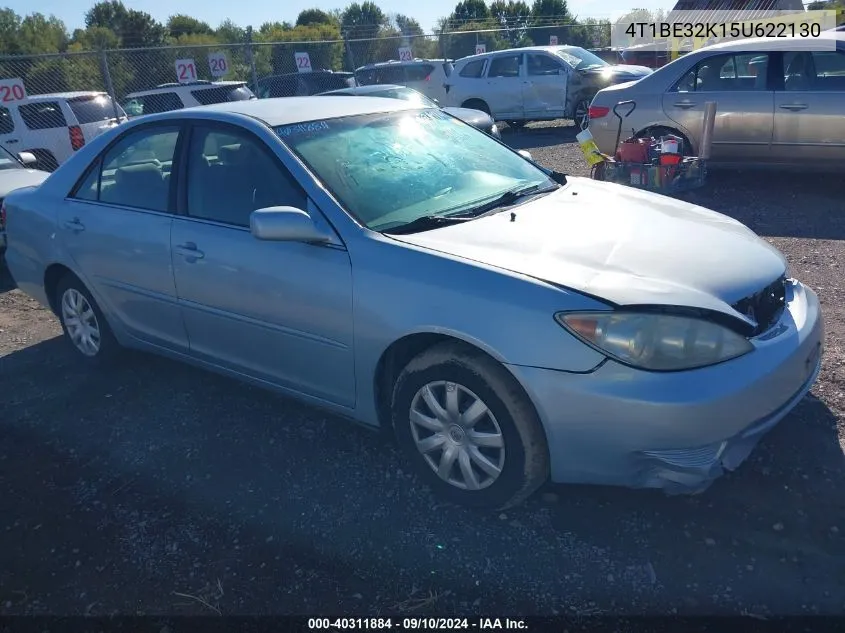 2005 Toyota Camry Le VIN: 4T1BE32K15U622130 Lot: 40311884