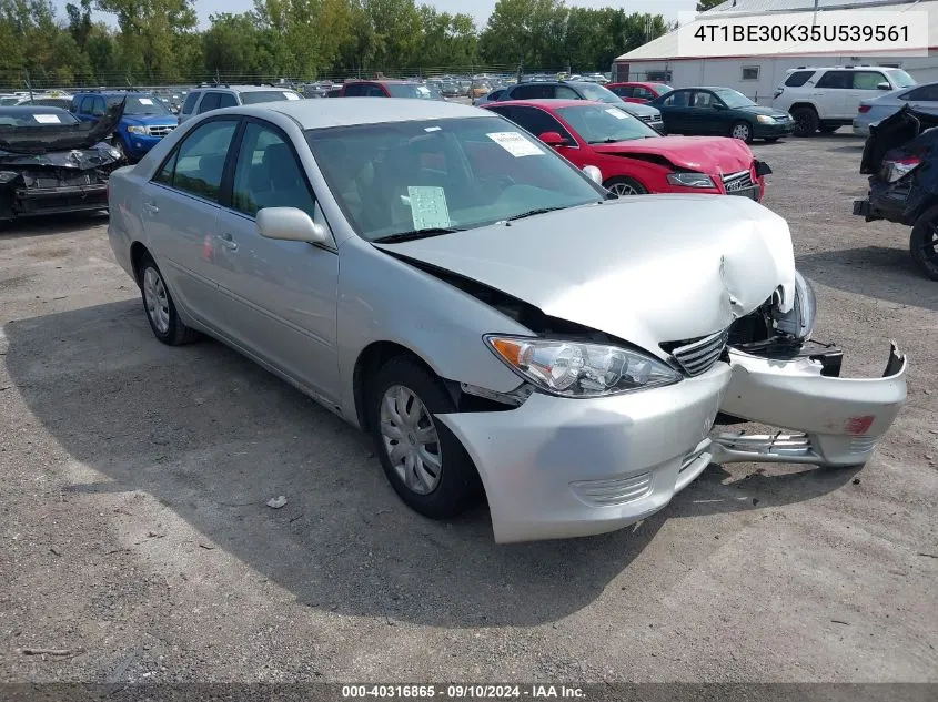 2005 Toyota Camry Le VIN: 4T1BE30K35U539561 Lot: 40316865