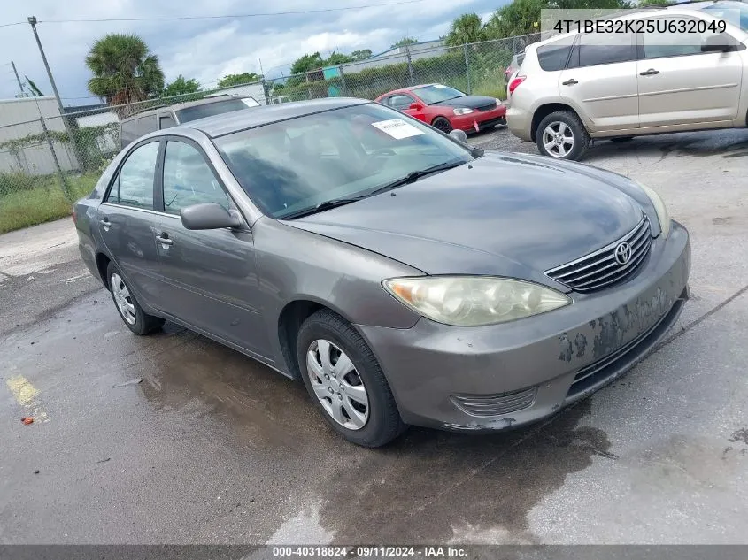 2005 Toyota Camry Le VIN: 4T1BE32K25U632049 Lot: 40318824