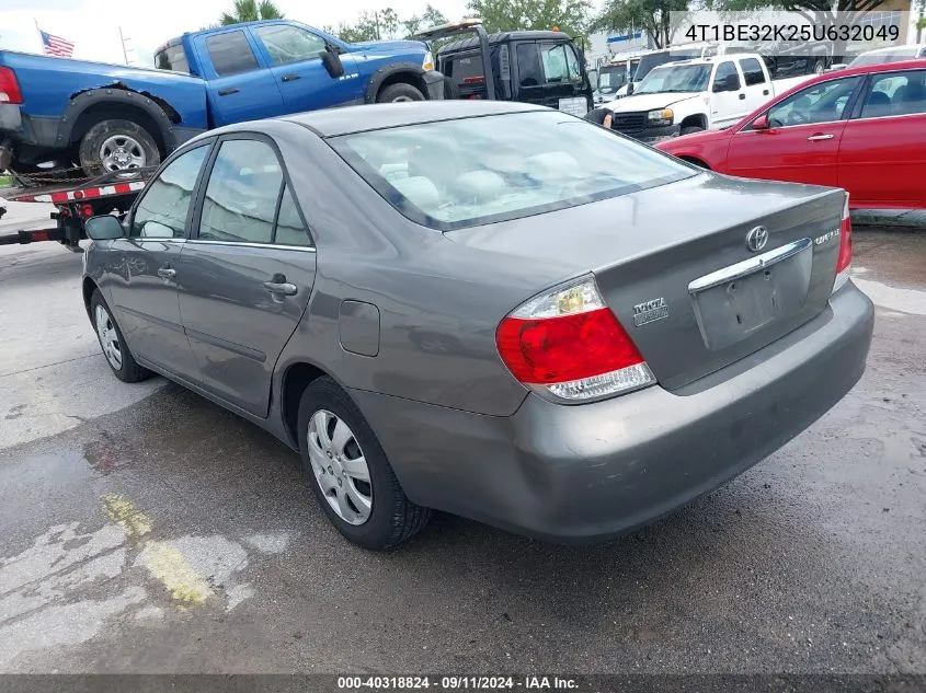 2005 Toyota Camry Le VIN: 4T1BE32K25U632049 Lot: 40318824