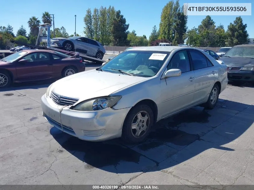 2005 Toyota Camry Le V6 VIN: 4T1BF30K55U593506 Lot: 40326199