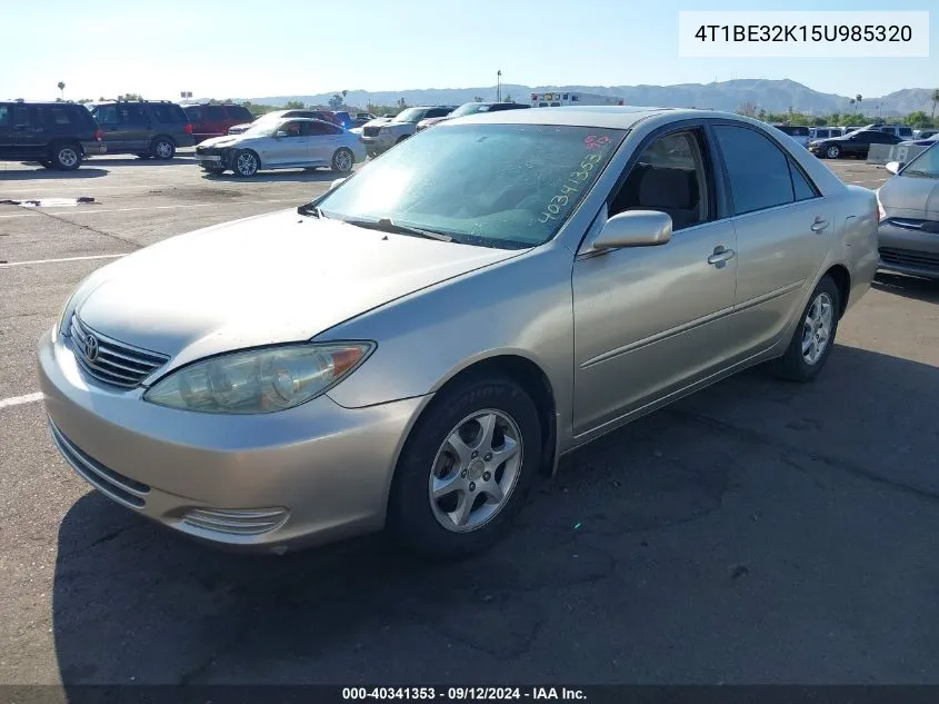 4T1BE32K15U985320 2005 Toyota Camry Le