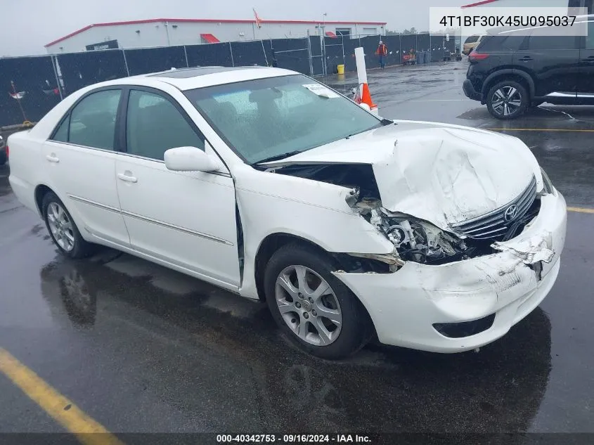 2005 Toyota Camry Le/Xle/Se VIN: 4T1BF30K45U095037 Lot: 40342753