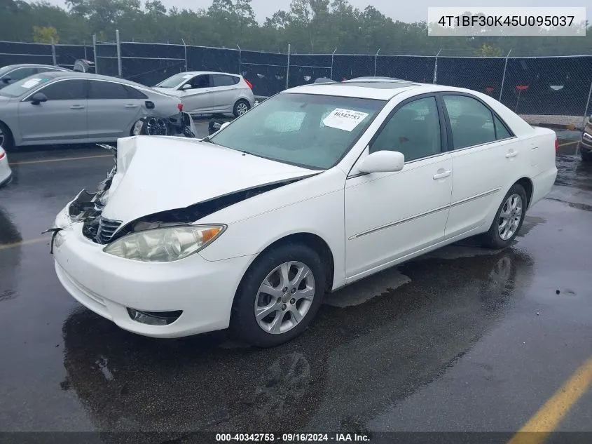 2005 Toyota Camry Le/Xle/Se VIN: 4T1BF30K45U095037 Lot: 40342753