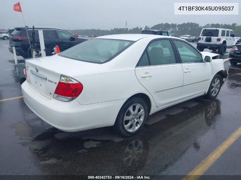 2005 Toyota Camry Le/Xle/Se VIN: 4T1BF30K45U095037 Lot: 40342753