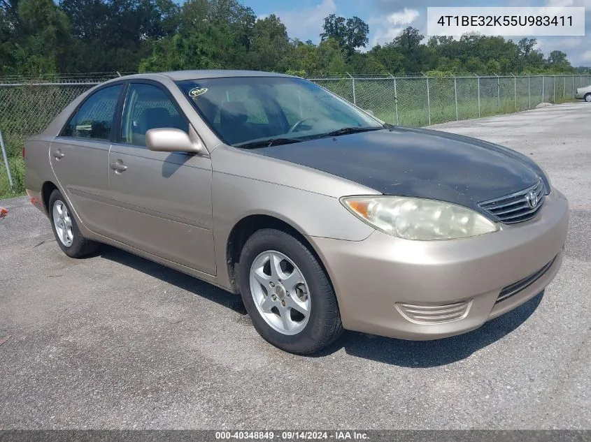 2005 Toyota Camry Le/Xle/Se VIN: 4T1BE32K55U983411 Lot: 40348849