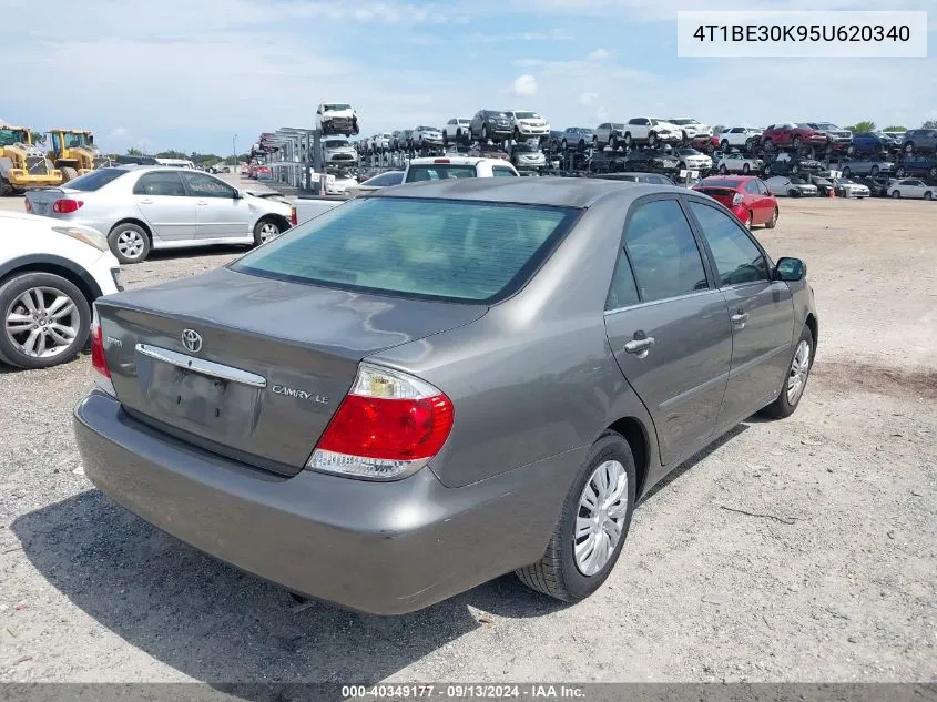 2005 Toyota Camry Le VIN: 4T1BE30K95U620340 Lot: 40349177