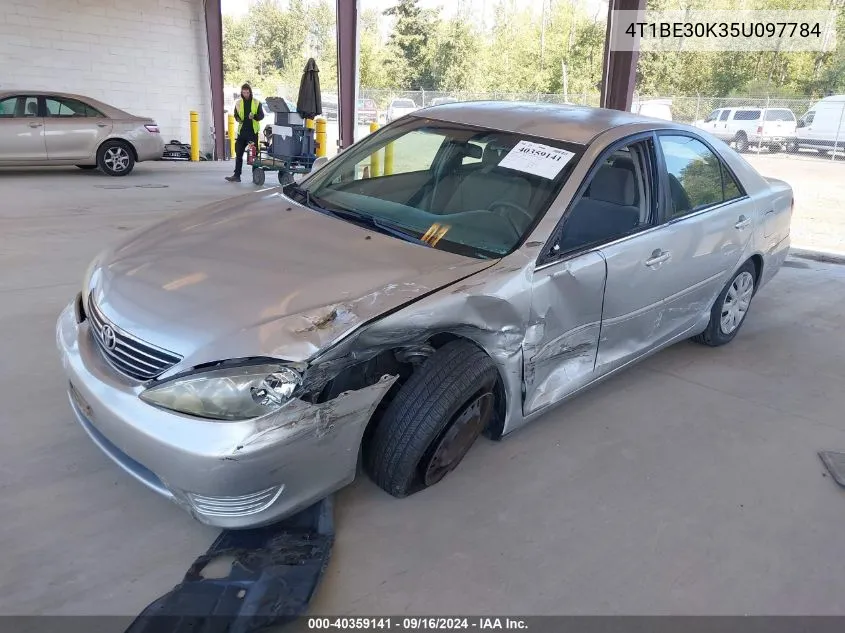 4T1BE30K35U097784 2005 Toyota Camry Le