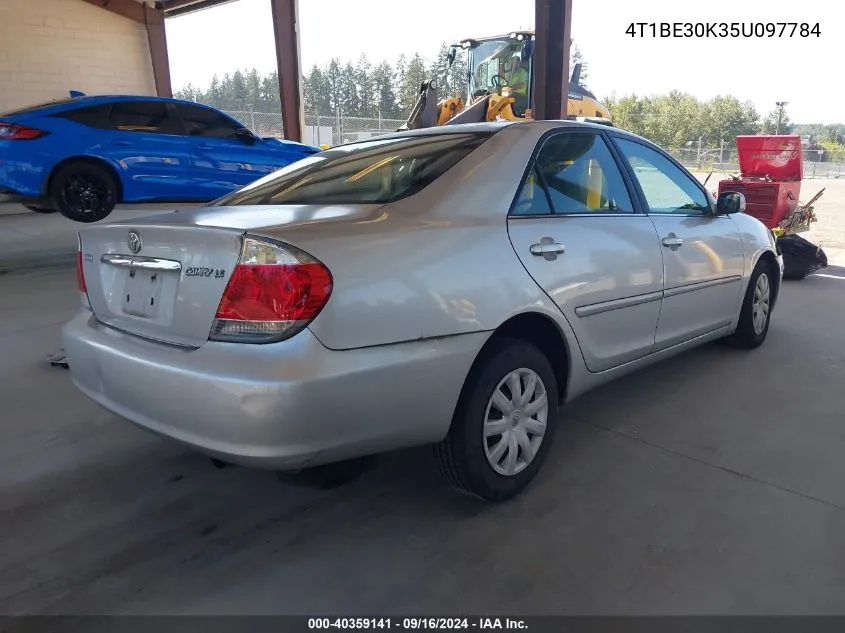 2005 Toyota Camry Le VIN: 4T1BE30K35U097784 Lot: 40359141