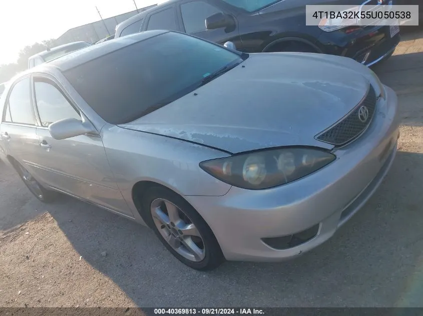 2005 Toyota Camry Se V6 VIN: 4T1BA32K55U050538 Lot: 40369813