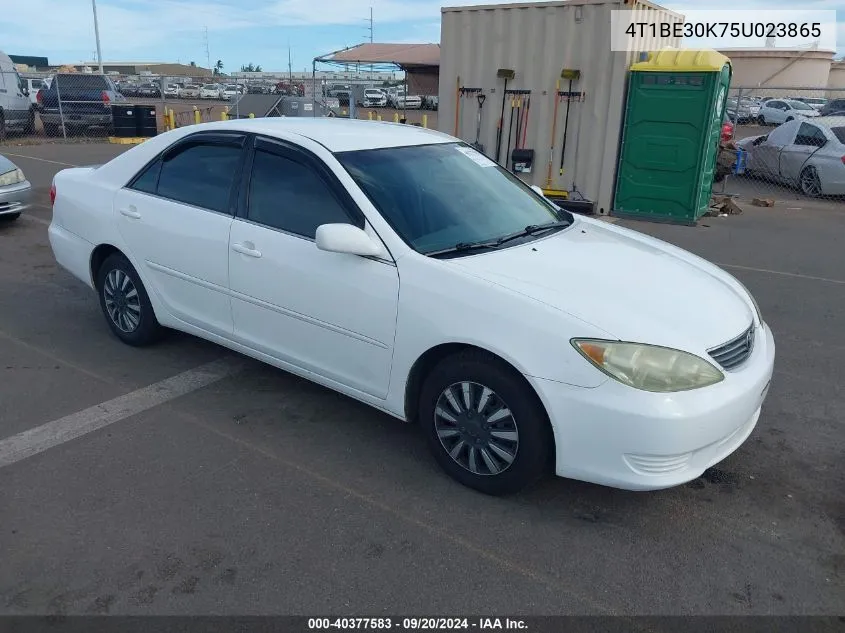 2005 Toyota Camry Le VIN: 4T1BE30K75U023865 Lot: 40377583