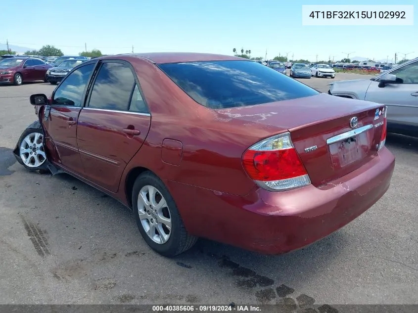 4T1BF32K15U102992 2005 Toyota Camry Xle V6