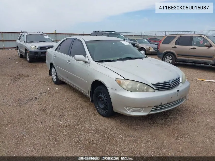 2005 Toyota Camry Le VIN: 4T1BE30K05U015087 Lot: 40386639