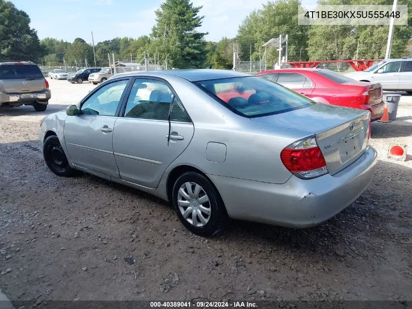 2005 Toyota Camry Le VIN: 4T1BE30KX5U555448 Lot: 40389041