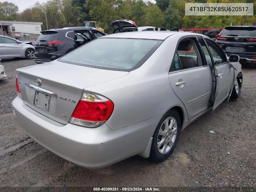 2005 Toyota Camry Xle V6 VIN: 4T1BF32K85U620517 Lot: 40399251