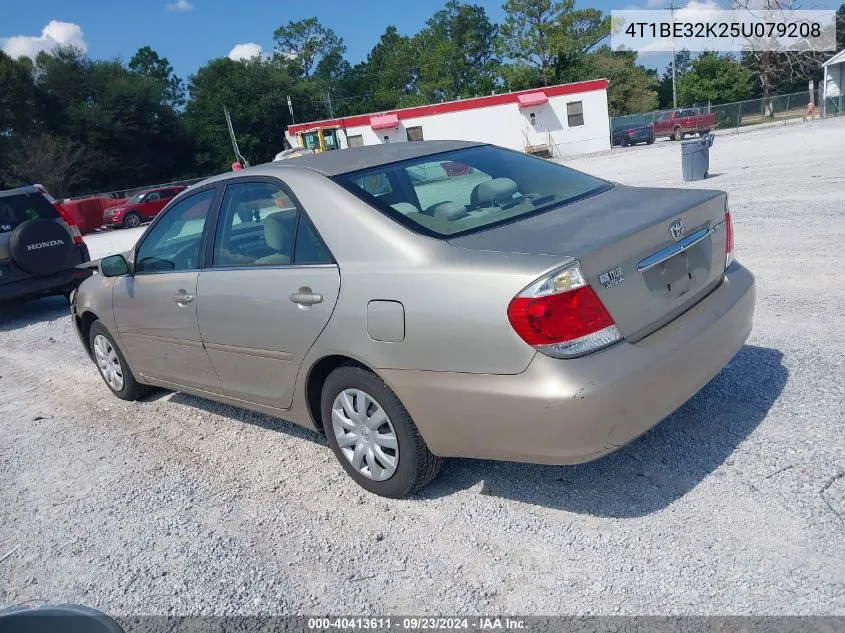 2005 Toyota Camry Le VIN: 4T1BE32K25U079208 Lot: 40413611