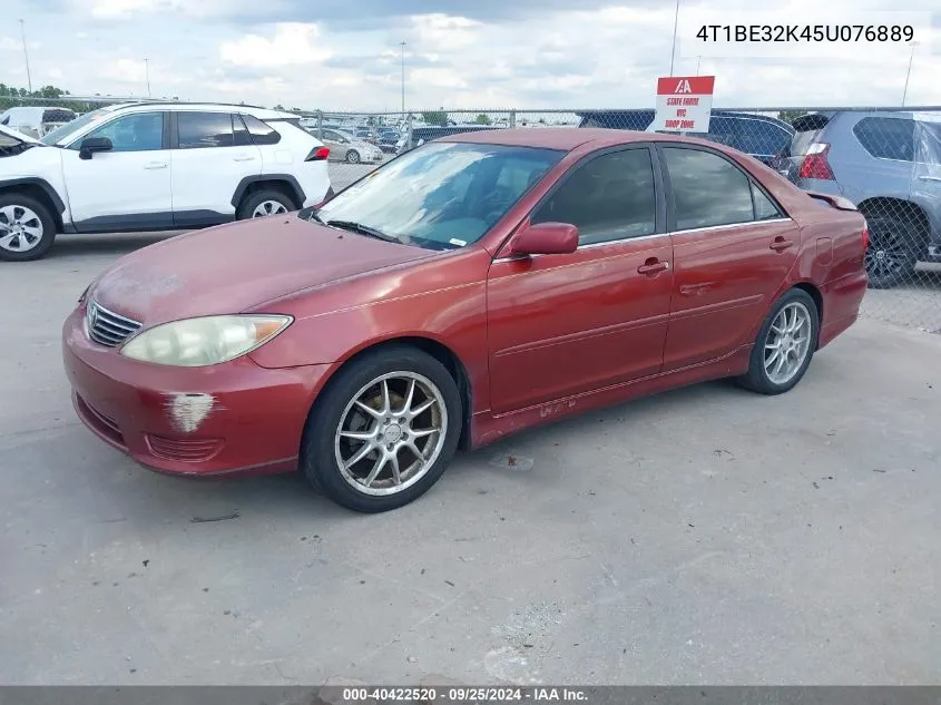 2005 Toyota Camry Le VIN: 4T1BE32K45U076889 Lot: 40422520