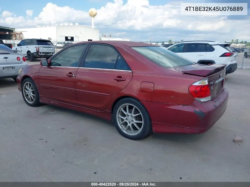 2005 Toyota Camry Le VIN: 4T1BE32K45U076889 Lot: 40422520