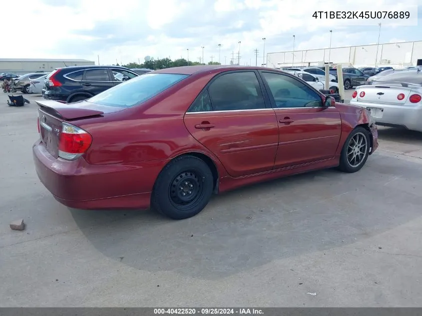 2005 Toyota Camry Le VIN: 4T1BE32K45U076889 Lot: 40422520