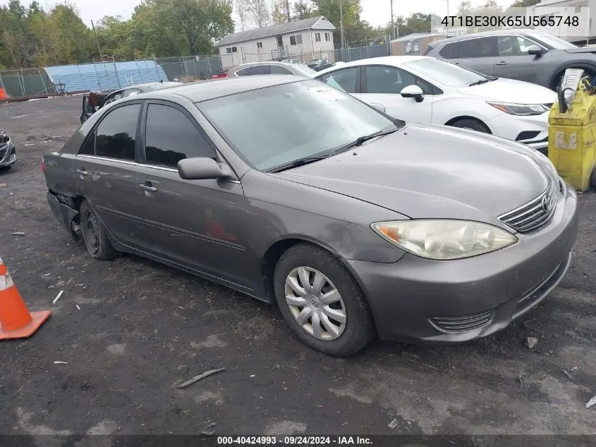 4T1BE30K65U565748 2005 Toyota Camry Le