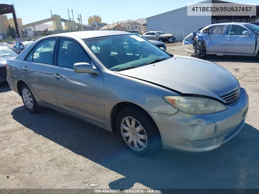 2005 Toyota Camry Le VIN: 4T1BE32K95U637457 Lot: 40438587