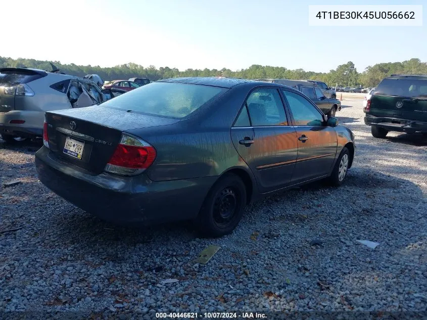 4T1BE30K45U056662 2005 Toyota Camry Le