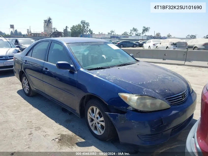 2005 Toyota Camry Le V6 VIN: 4T1BF32K25U101690 Lot: 40453083