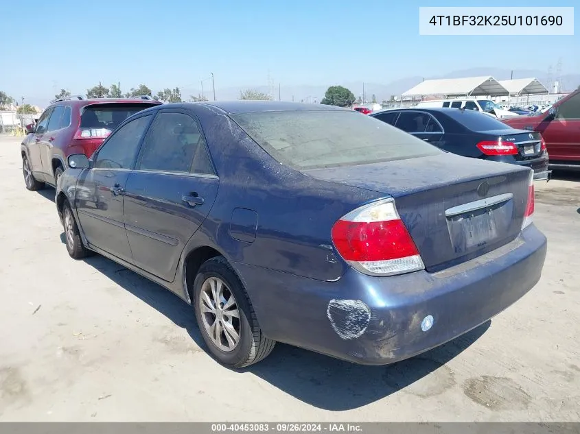 2005 Toyota Camry Le V6 VIN: 4T1BF32K25U101690 Lot: 40453083