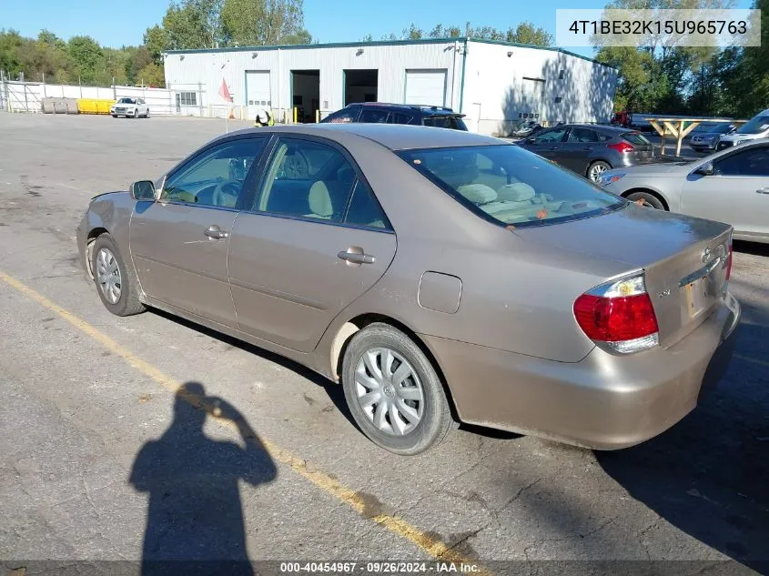 2005 Toyota Camry Le VIN: 4T1BE32K15U965763 Lot: 40454967