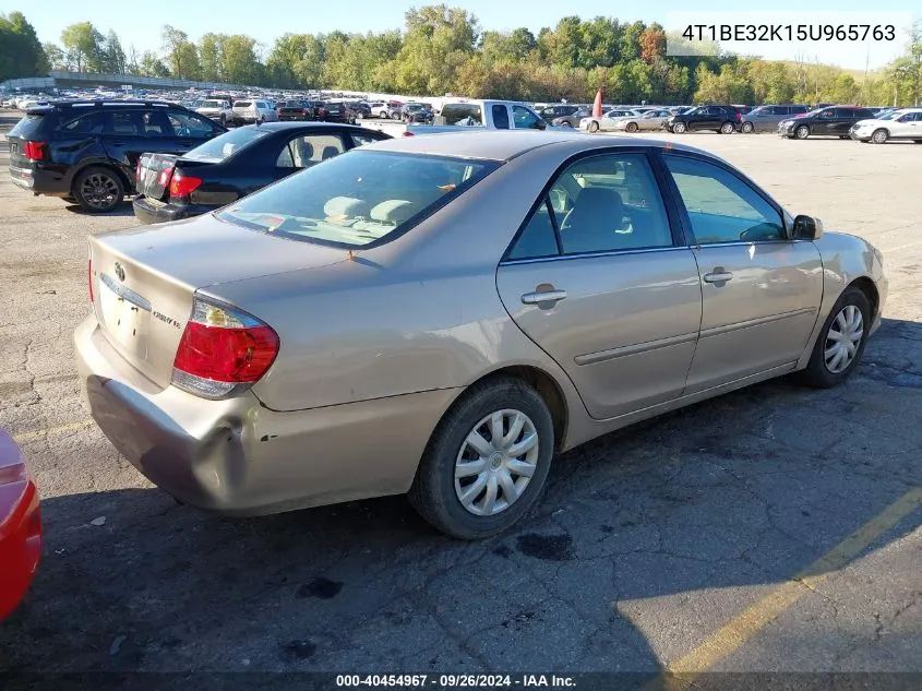 4T1BE32K15U965763 2005 Toyota Camry Le