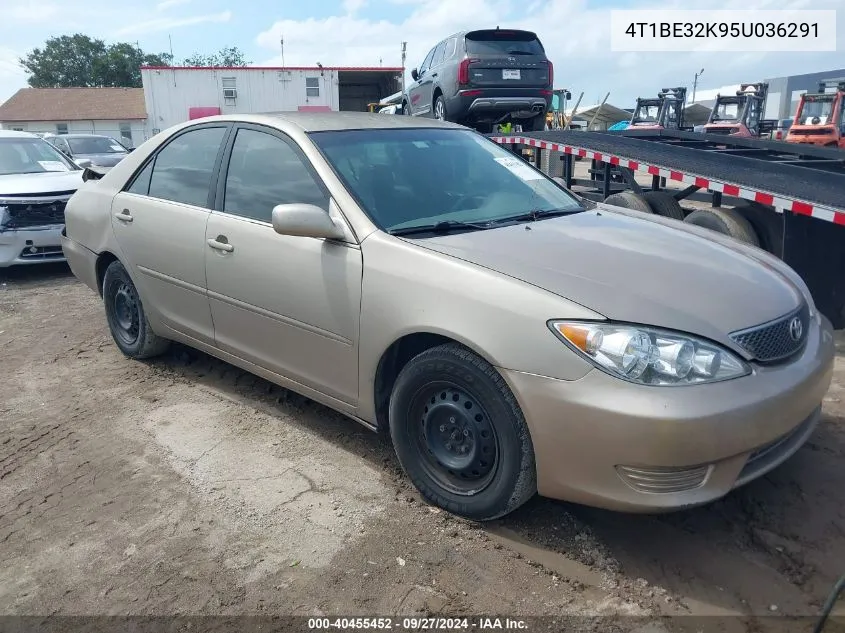 2005 Toyota Camry Le VIN: 4T1BE32K95U036291 Lot: 40455452