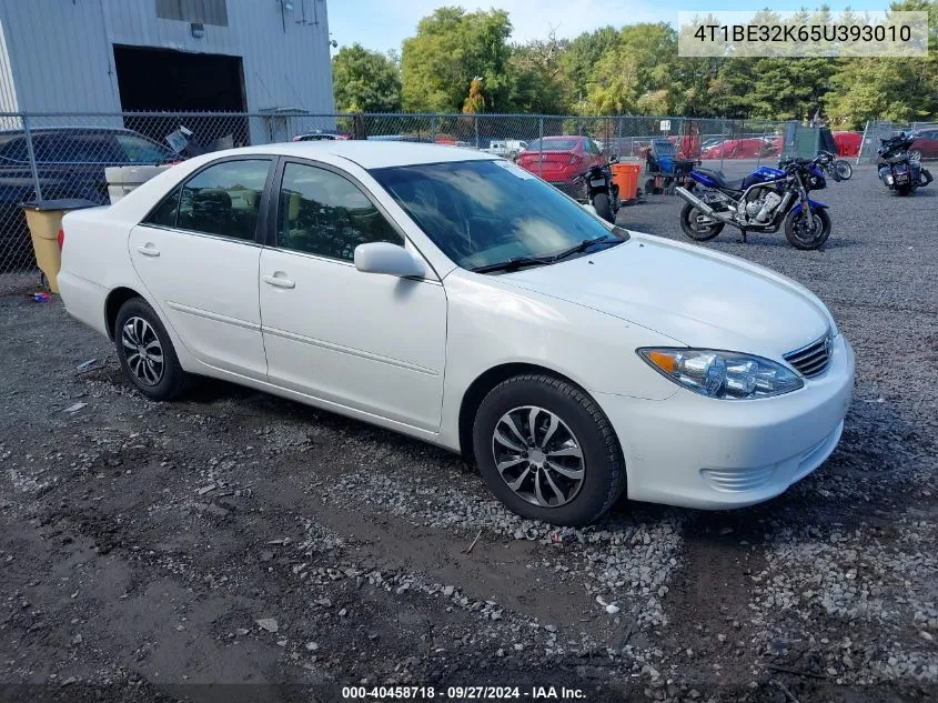 2005 Toyota Camry Le VIN: 4T1BE32K65U393010 Lot: 40458718