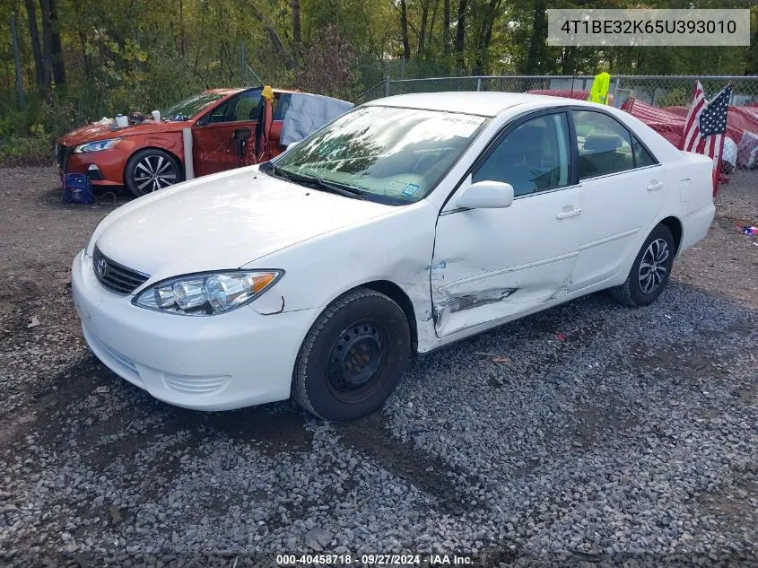 2005 Toyota Camry Le VIN: 4T1BE32K65U393010 Lot: 40458718