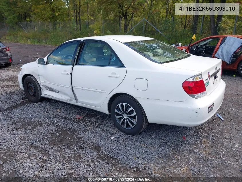 2005 Toyota Camry Le VIN: 4T1BE32K65U393010 Lot: 40458718