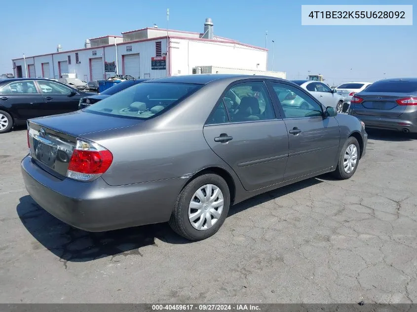 2005 Toyota Camry Le VIN: 4T1BE32K55U628092 Lot: 40459617